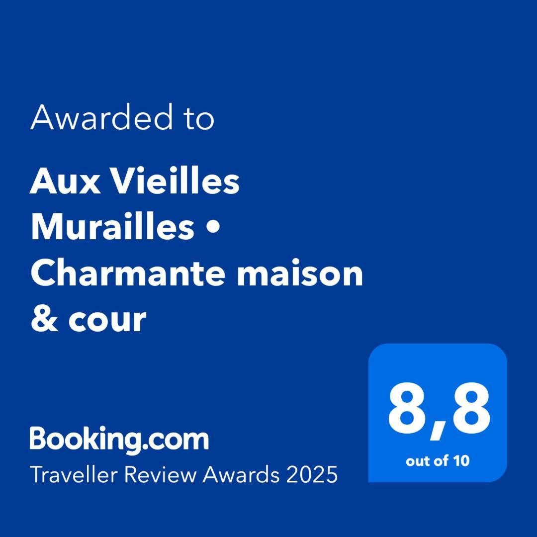 Aux Vieilles Murailles • Charmante Maison & Cour Morlaix Exterior foto